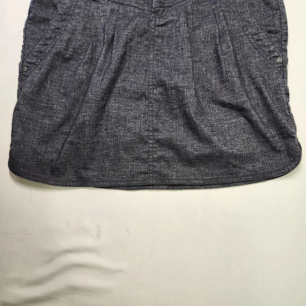 ⭐️prAna Lizbeth A-Line Mini Skirt – Size 4 | Charcoal Grey | Outdoor Adventure - Picture 6 of 12